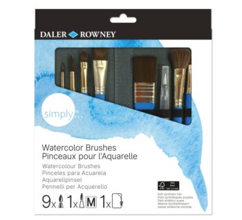 Teptukų 10 vienetų rinkinys Daler Rowney