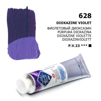 Tempera violetinis dioksazinas 628