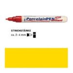Markeris porcelianui geltonas 2-4mm
