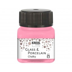 Dažai porcelianui kriediniai rožiniai