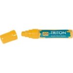 Akrilinis markeris tamsiai geltonas 15mm Triton