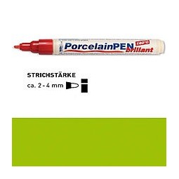 Markeris porelianui šviesiai žalias 2-4mm