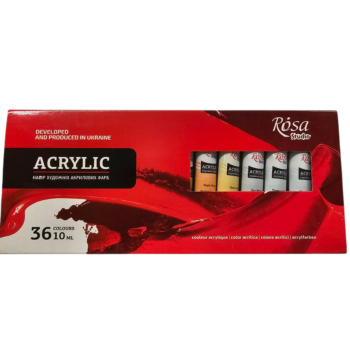 Akrilinių dažų Rosa studio rinkiniai