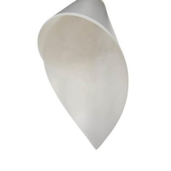 Skaidruolės baltos matinės 200mic