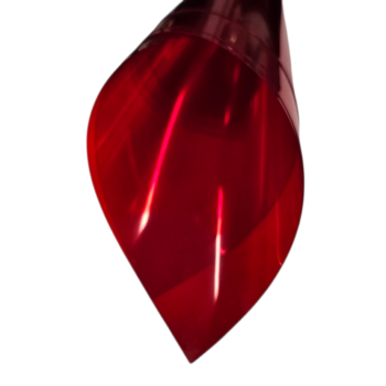 Skaidruolės raudonos 200mic