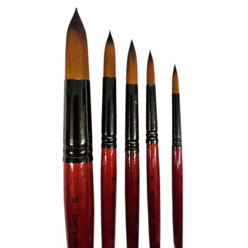 Teptukai sintetiniai apvalūs