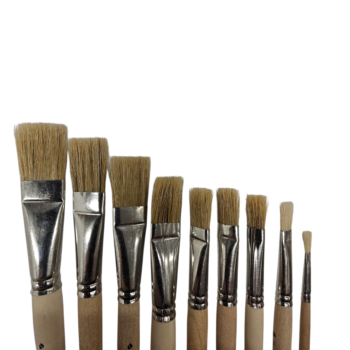 Teptukai šeriniai plokšti trumpais kotais