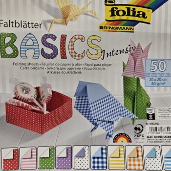 Origami popierius Basics intensiv