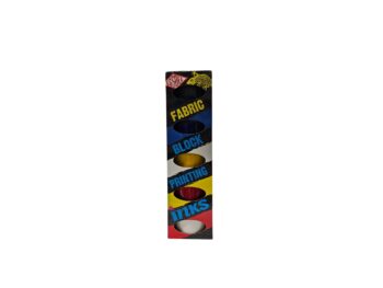 Spaudos dažų tekstilei 5x150ml rinkinys