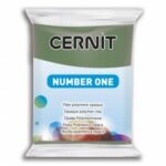 Cernit modelinas 56g alyvuogių žalias 645