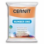 Cernit modelinas 56g oranžinis 752