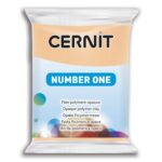 Cernit modelinas 56g persikų spalvos 423