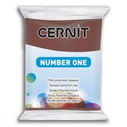 Cernit modelnas 56g rudas