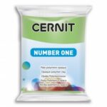 Cernit modelinas 56g šviesiai žalias 611