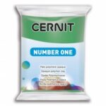 Cernit modelinas 56g žalias 600