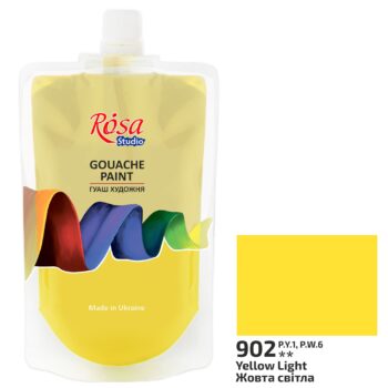 Guašas geltona šviesi  Rosa Studio 200ml (902)