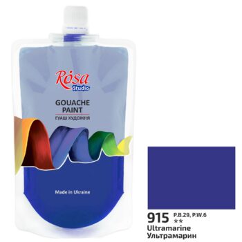 Guašas ultramarinas Rosa Studio 200ml (915)
