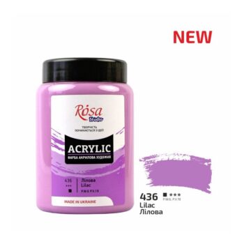 Akriliniai dažai alyviniai 400ml Rosa Studio (436)
