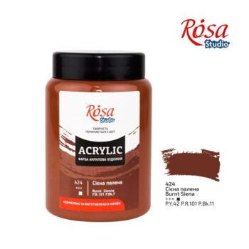 Akriliniai dažai deginta siena 400ml Rosa studio ( 424 )