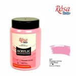 Akriliniai dažai šviesiai rožiniai 400ml Rosa Studio ( 421)