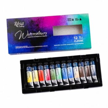 Akvarelės Klasik 12 spalvų rinkinys 12x10ml