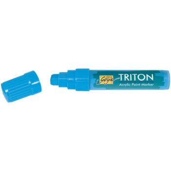 Akrilinis markeris Solo Goya Triton 15mm šviesiai mėlynas