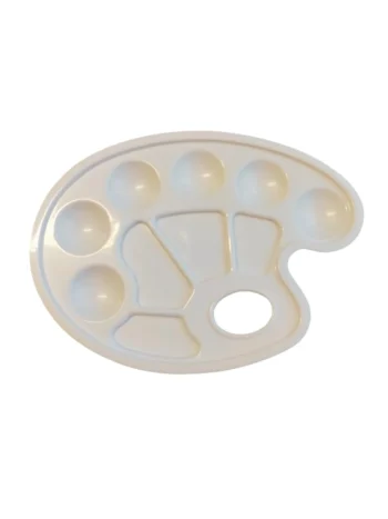 Paletė plastikinė ovali 23,5x17