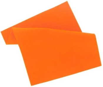 Veltinis oranžinis 21x30